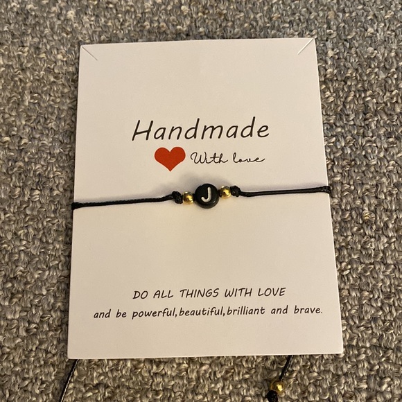 Jewelry - Make A Wish Bracelet - Letter “J” #121